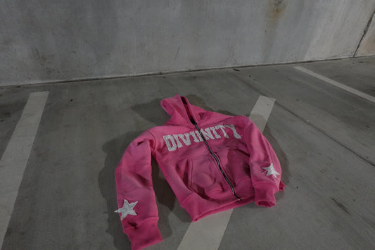 Divinity Zip Up - Acid Wash V3