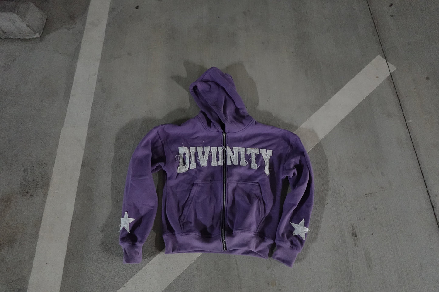 Divinity Zip Up - Acid Wash V3