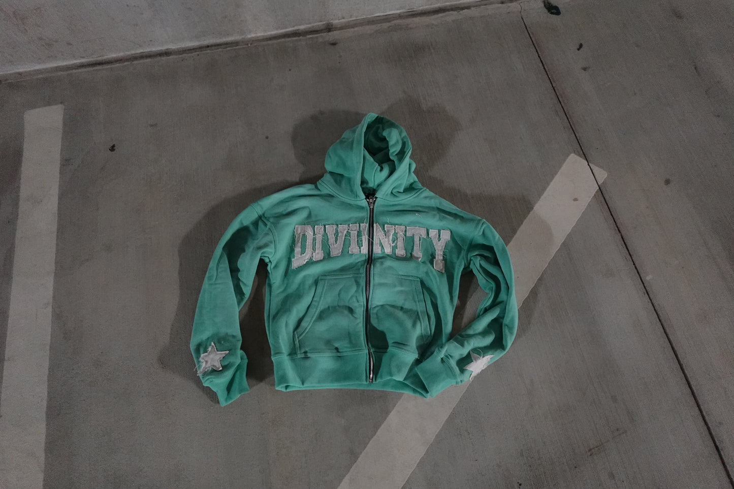 Divinity Zip Up - Acid Wash V3