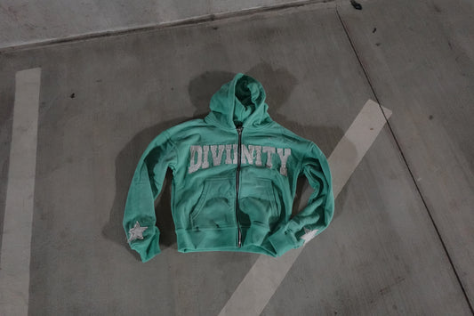 Divinity Zip Up - Acid Wash V3